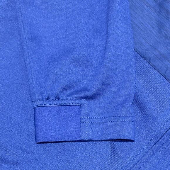 Texas Rangers Jacket Mens Medium Royal Blue MLB Full Zip Embroidered Logo NIKE - Picture 6 of 14